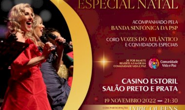 Ópera Spectacular - Tributo a Queen  no Salão Preto e Prata do Casino Estoril