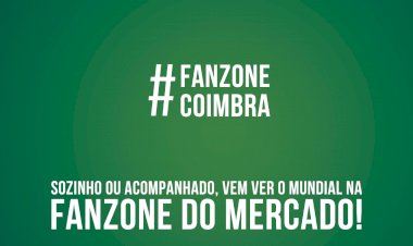 Mercado Municipal D. Pedro V  em Coimbra funciona como Fan Zone
