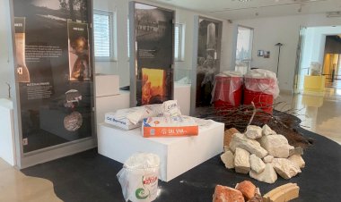 Exposição “A Cal no Universo de Carlos de Oliveira” patente Museu da Pedra