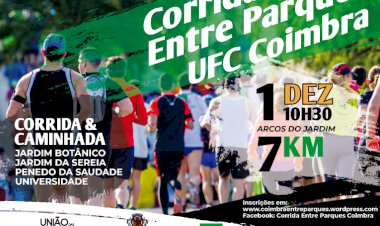 Corrida Entre Parques num percurso monumental de sete quilómetros