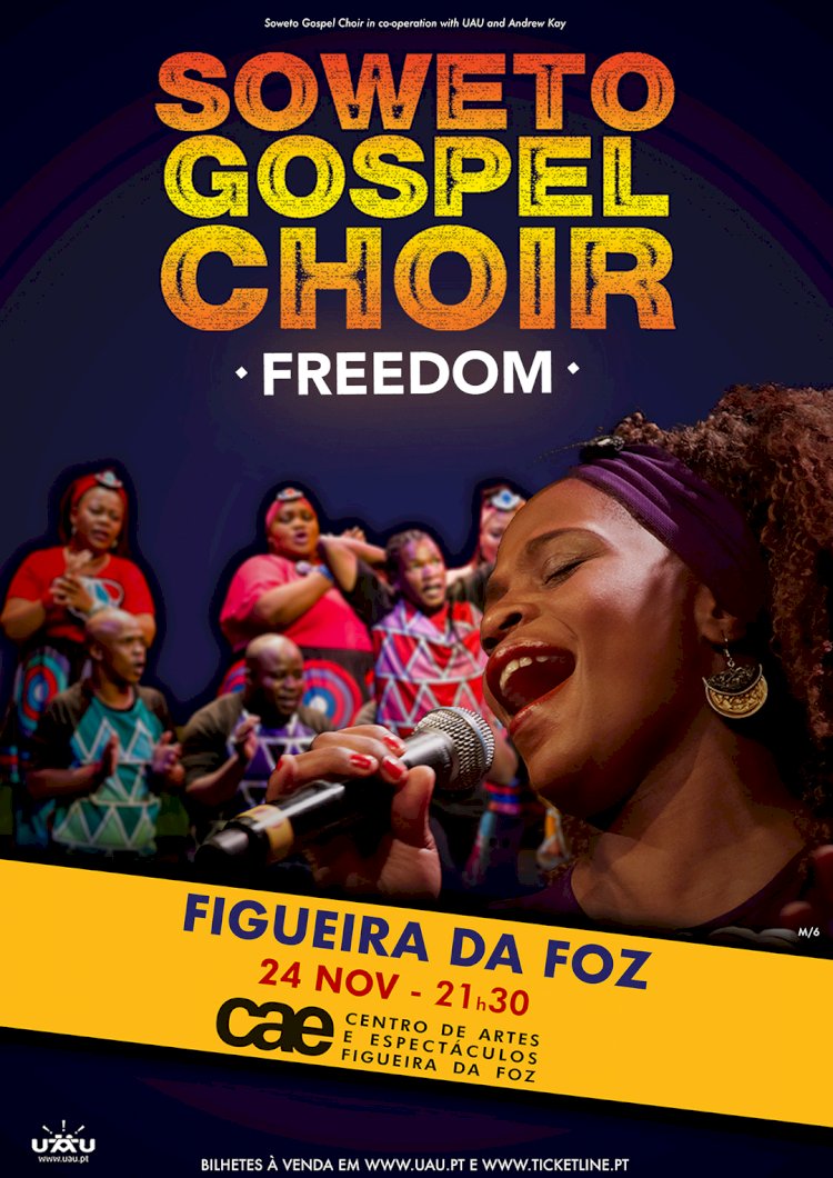 Espetáculo com Soweto Gospel Choir – “Freedom”