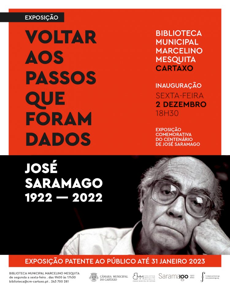 Exposição assinala o centenário de José Saramago
