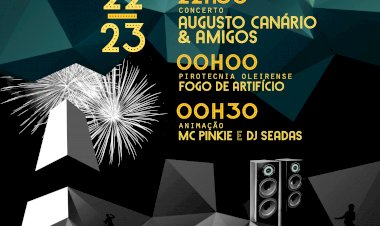 Vila de Rei entra em 2023 com Augusto Canário & Amigos e fogo de artifício