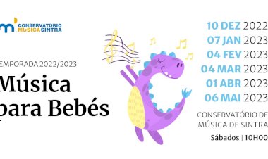 Música para Bebés - sessões mensais no Conservatório de Música de Sintra