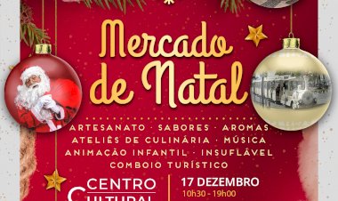 Mercado de Natal dinamiza comércio no centro da cidade de Entroncamento