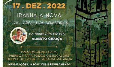 São Silvestre de Idanha-a-Nova marcada para 17 de dezembro