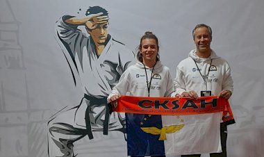 Afonso Costa participou na Karate 1 - Youth League