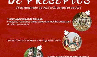 Exposição de presépios assinalam quadra natalícia nos Turismos Municipais de Vilar Formoso e de Almeida