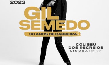 Gil Semedo 30 anos de carreira celebrados em concerto especial no Coliseu dos Recreios