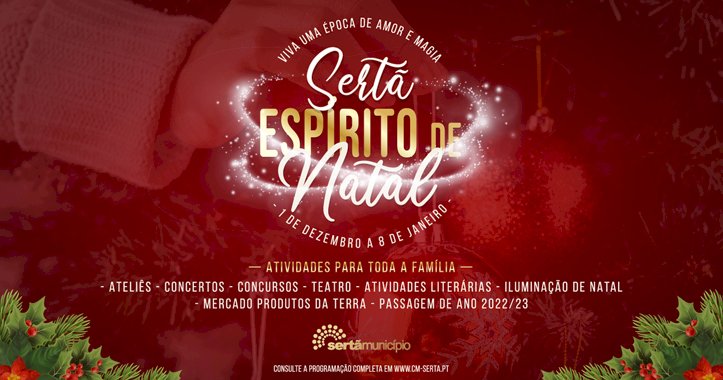 Sertã Espírito de Natal dinamiza concelho com concursos e atividades para todos