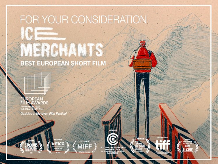 'Ice Merchants' candidato a Melhor Curta Metragem nos Prémios do Cinema Europeu