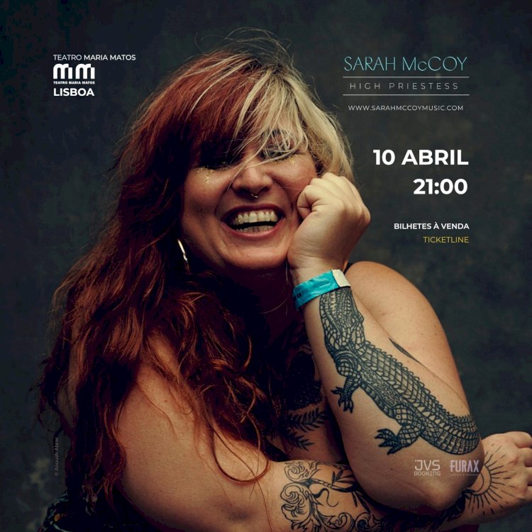 Sarah McCoy regressa a Portugal com novo disco