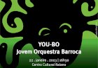Jovem Orquestra Barroca apresenta concerto no Centro Cultural Raiano