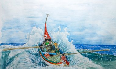 Rafael Sousa apresenta “Traço e Cor: Retorno às Origens” na COMUR-Museu Municipal da Murtosa