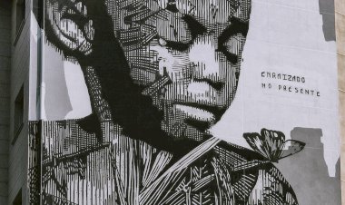 Mural de Arte Urbana, de artista Lagoense, nomeado para melhor do mundo