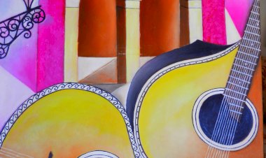 Exposição "Cores entre Marés" de Antero Anastácio em exibição na EMARP