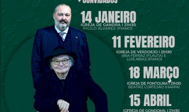 Concertos nas Freguesias Regressam com Vitorino de Almeida e Convidados