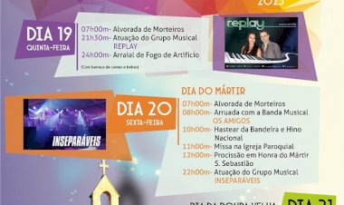 Três dias de festas em Honra de Mártir S. Sebastião, em Moimenta da Beira