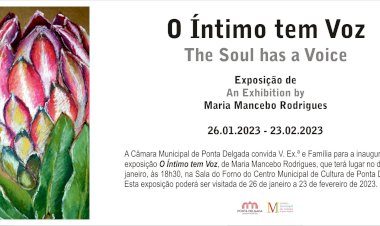 “O Íntimo tem Voz” no Centro Municipal de Cultura