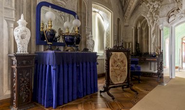 Palácio Nacional da Pena recupera decoração original da Sala de Visitas