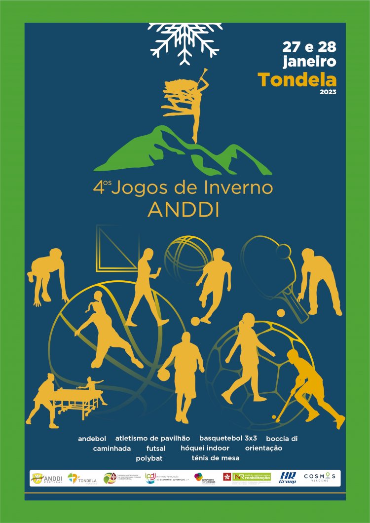 Tondela vai ser palco dos 4º Jogos de Inverno ANDDI