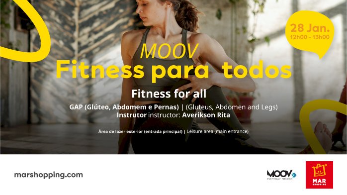 MAR Shopping Algarve convida para programa gratuito “Fitness para Todos”