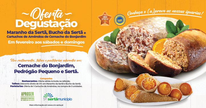 Campanha de degustação de Maranho da Sertã, Bucho e Cartuchos regressa em Fevereiro