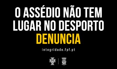 O Assédio não tem lugar no Desporto!