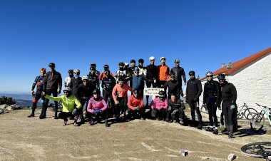 Grupo de amantes do BTT do grande Porto viajou por Baião