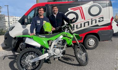David Megre de Kawasaki na Baja TT Montes Alentejanos