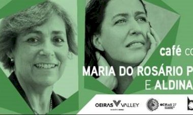 Café com letras com Maria do Rosário Pedreira e Aldina Duarte