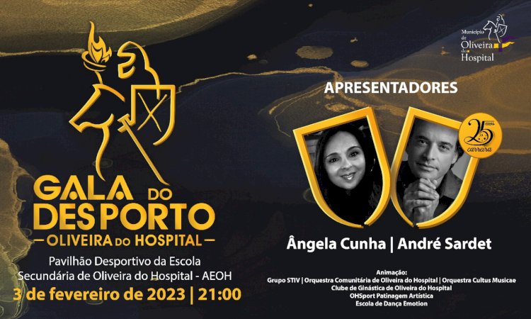 Gala do Desporto reconhece a excelência desportiva no Município  de Oliveira do Hospital
