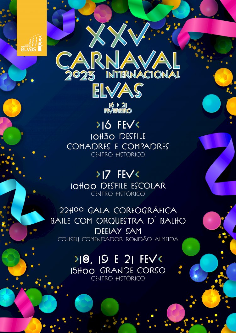 Carnaval nas ruas de Elvas, de 16 a 21 de fevereiro