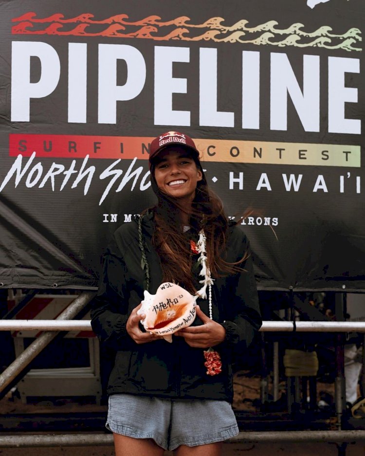 Teresa Bonvalot alcança 9.º lugar em Pipeline