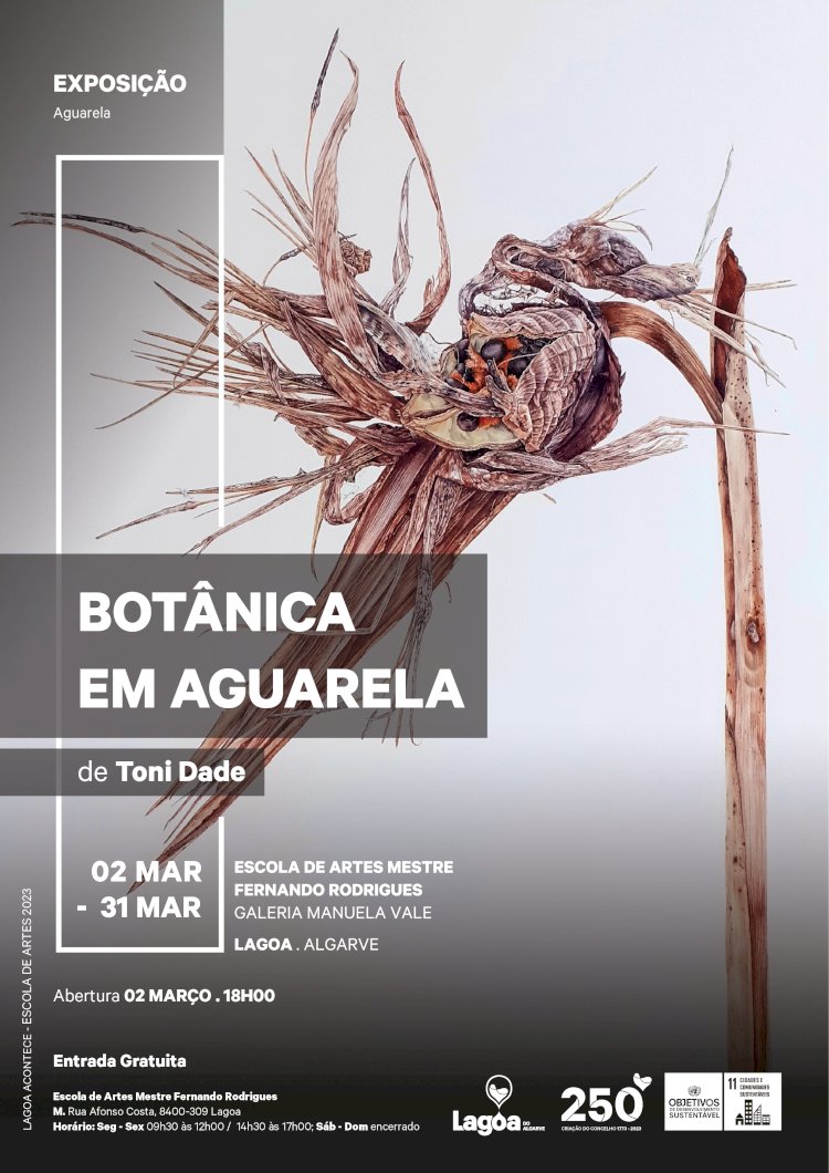 Exposição de Aguarela “Botânica em Aguarela”