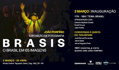 As eleições do Brasil sob o olhar do fotojornalista João Porfírio em exposição no Taguspark