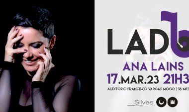 LADO B traz Ana Laíns ao Auditório Francisco Vargas Mogo em São Bartolomeu de Messines