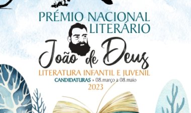 Inscrições para a 2.ª edição do Prémio Nacional Literário João de Deus decorrem até dia 8 de Maio