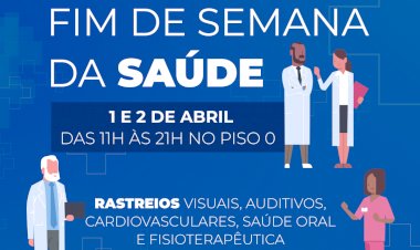 Palácio do Gelo Shopping promove  “Fim-de-Semana da Saúde”