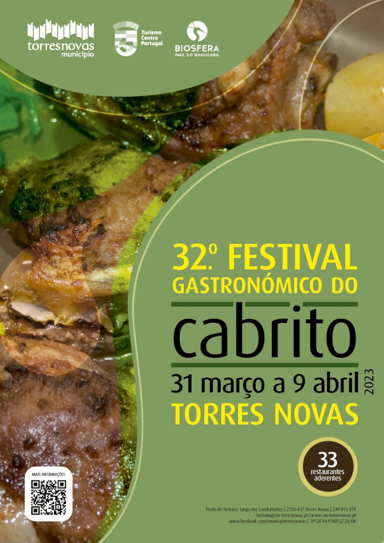 32.ª edição do Festival Gastronómico do Cabrito de Torres Novas