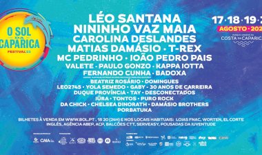 Festival O Sol da Caparica anuncia primeiros nomes da edição de 2023