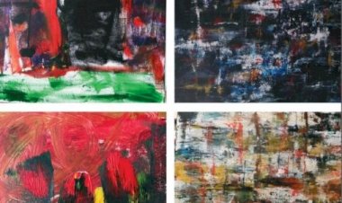 Artista e criança com autismo numa só exposição