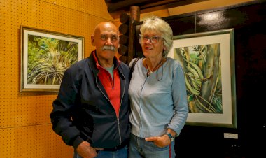 Exposição de pintura inspirada na natureza patente no CCVFloresta