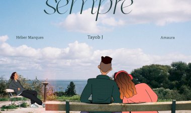 Amaura, Héber Marques e Tayob J. juntos em “O Meu para Sempre”