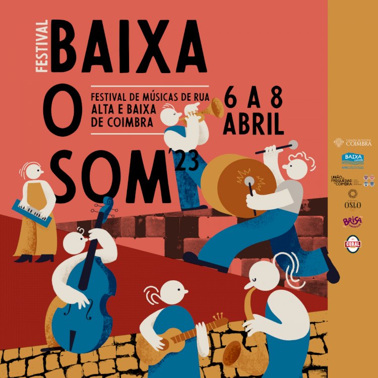 Baixa de Coimbra acolhe Festival de Músicas de Rua de 6 a 8 de Abril