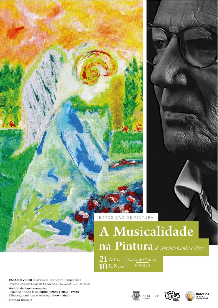 A Musicalidade na Pintura”, de António Cunha e Silva