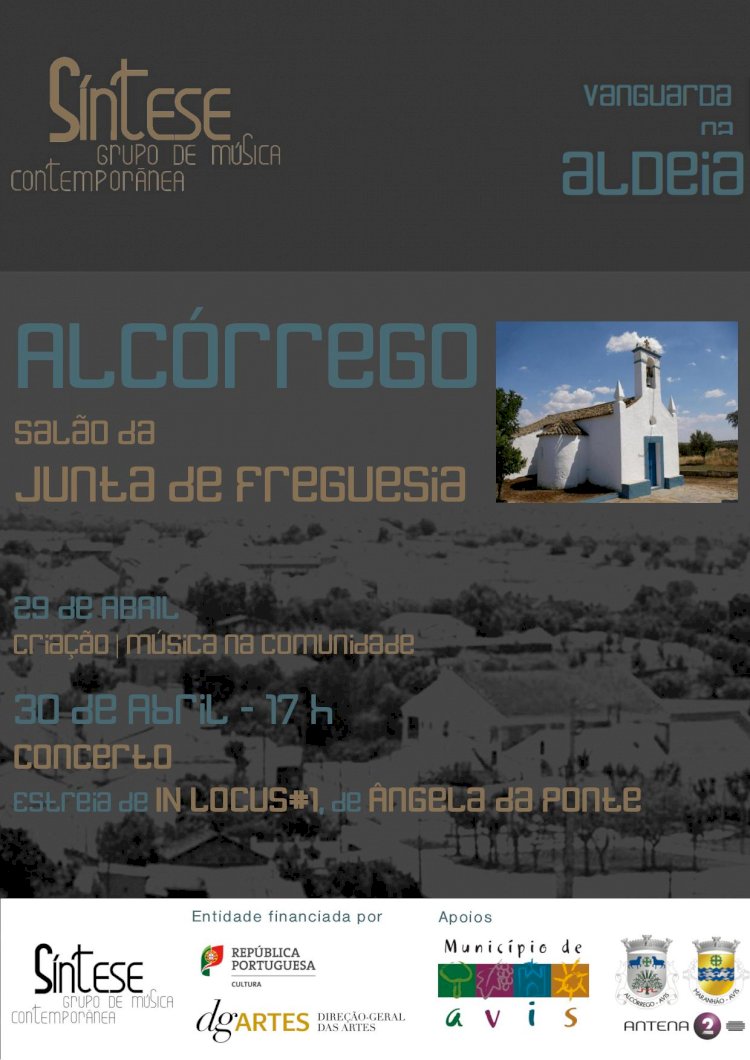 Alcórrego recebe “Vanguarda na Aldeia” promovida pelo Síntese – Grupo de Música Contemporânea