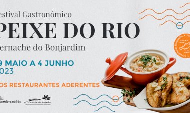 Festival Gastronómico “Peixe do Rio” regressa a 19 de Maio