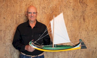 Manuel Brederode expõe miniaturas de embarcações tradicionais no Estaleiro-Museu do Monte Branco
