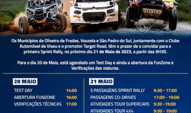 Sprint Rally Show: Mais que um Rally! em Oliveira de Frades